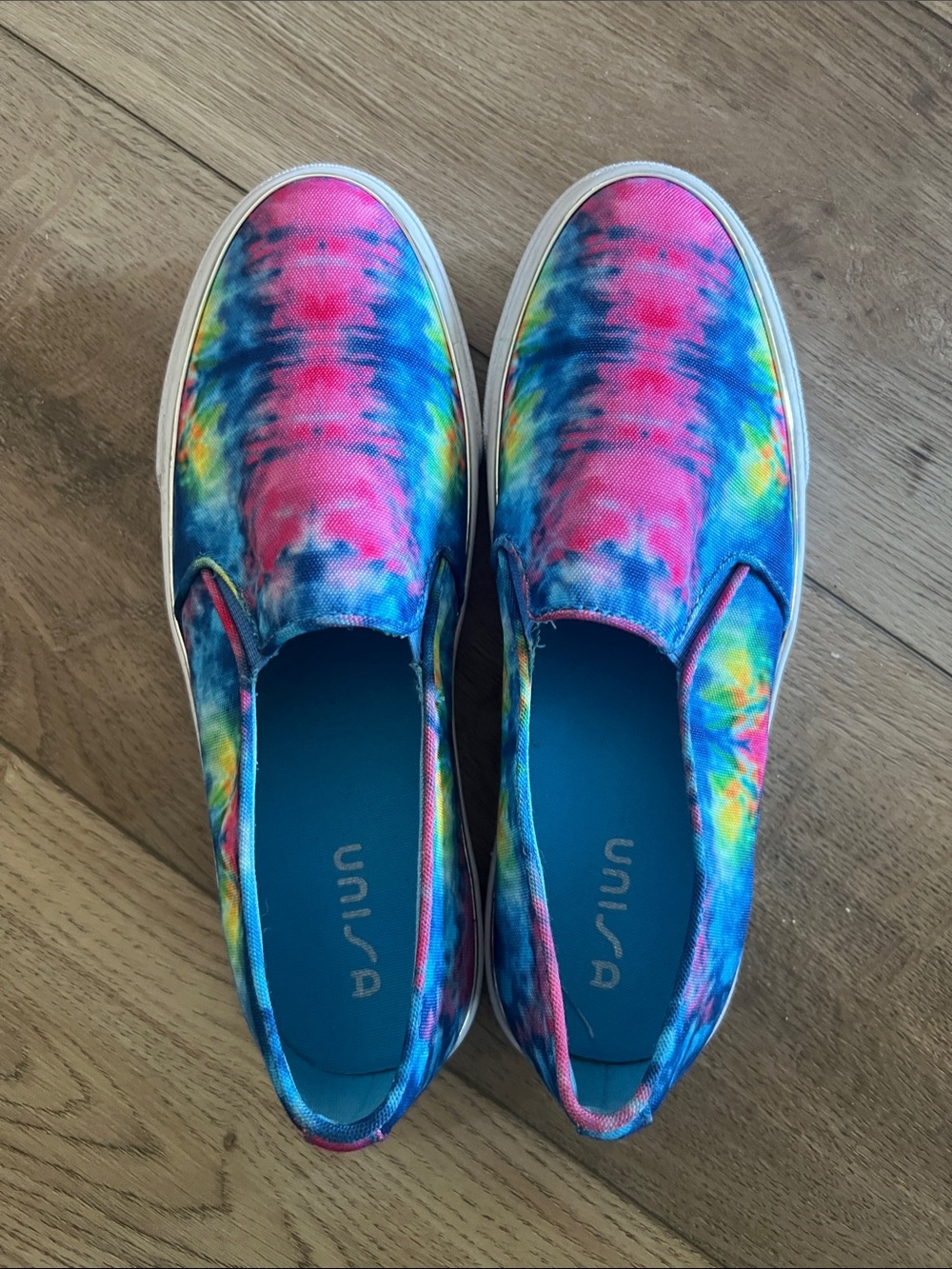 Unisa Multicolor Tie-Dye Slip-On Sneakers